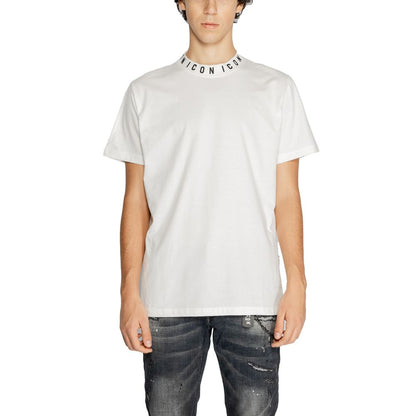 Icon White Cotton T-Shirt - IT54 | XXL