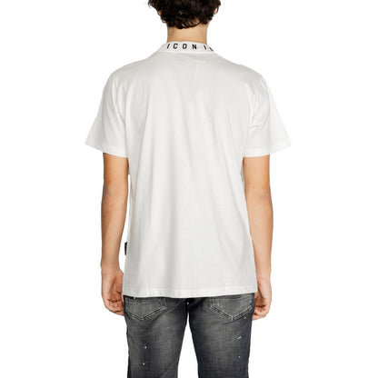 Icon White Cotton T-Shirt - IT54 | XXL