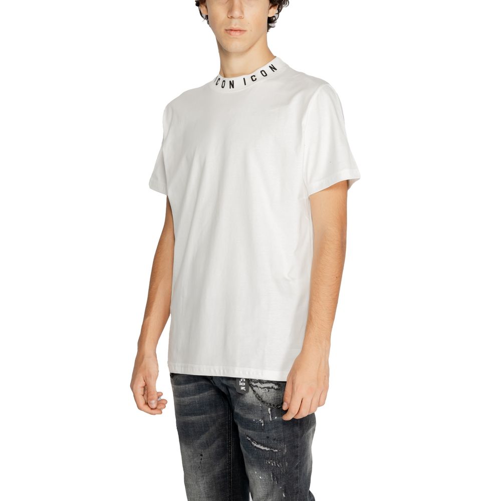 Icon White Cotton T-Shirt - IT54 | XXL