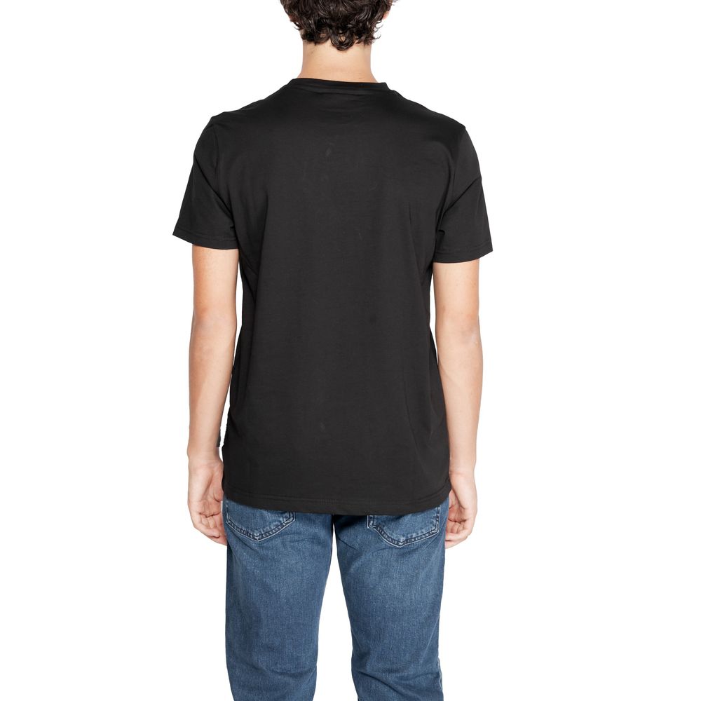 Icon Black Cotton T-Shirt - IT42 | XS