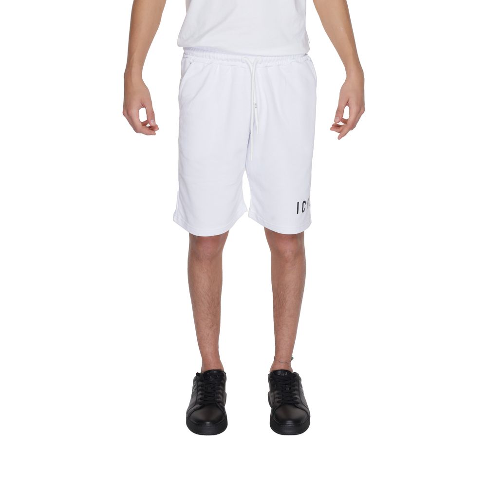 Icon White Cotton Short - IT44 | S