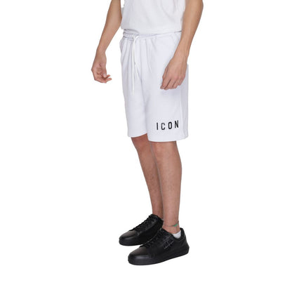 Icon White Cotton Short - IT44 | S