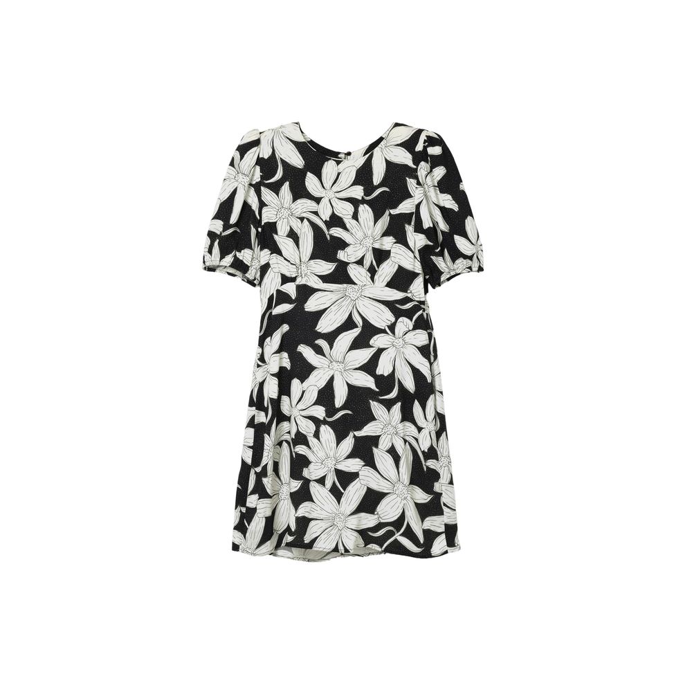 Desigual Black Viscose Dress - IT38|XS