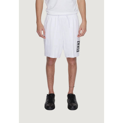 EA7 Emporio Armani White Cotton Short - IT48 | L