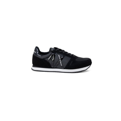 Armani Exchange Black Polyester Sneaker - EU35/US5