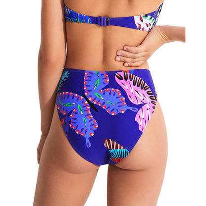 Desigual Purple Polyester Swimwear - IT38|XS