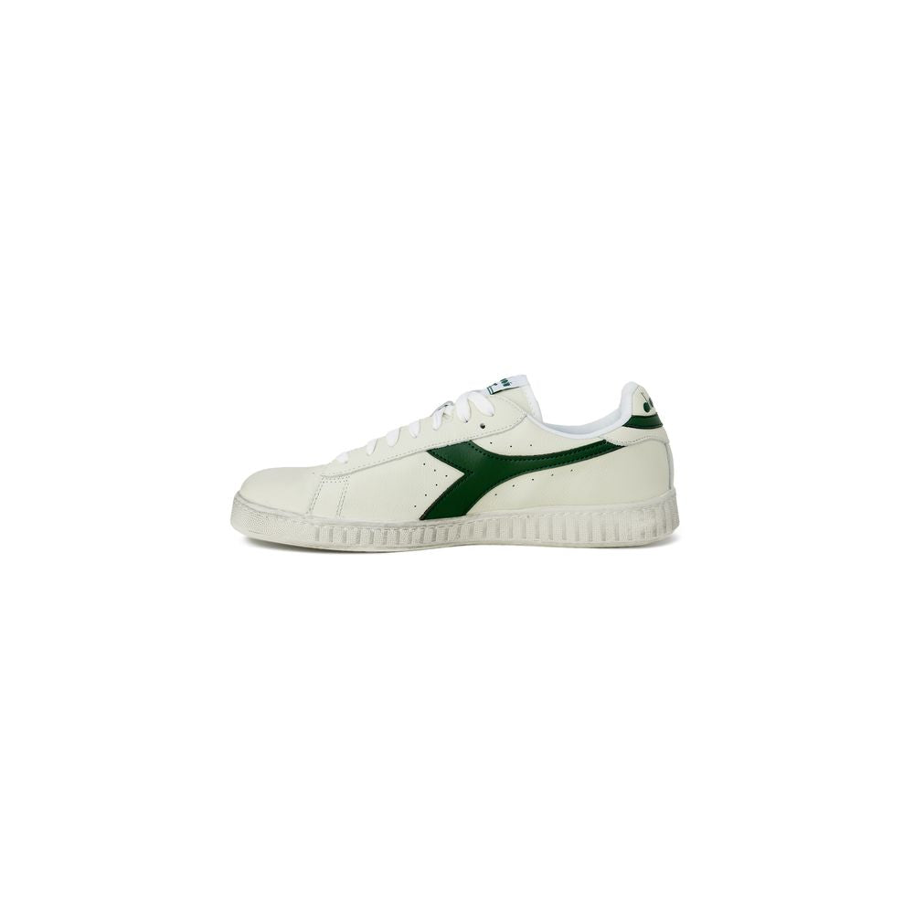 Diadora Green Synthetic Leather Sneaker - EU42/US9