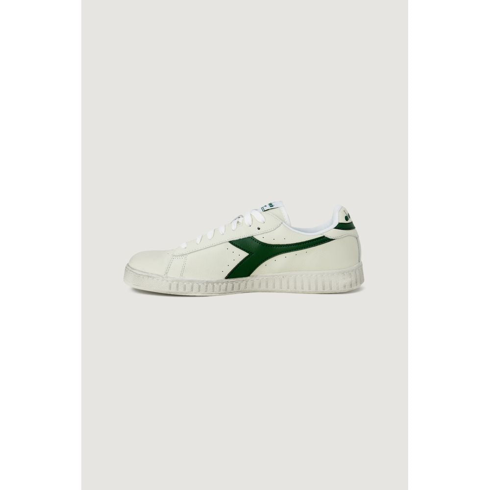 Diadora Green Synthetic Leather Sneaker - EU42/US9