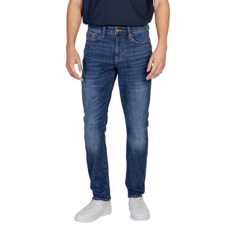 Armani Exchange Blue Cotton Jeans & Pant - W31