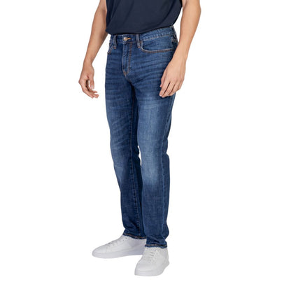 Armani Exchange Blue Cotton Jeans & Pant - W31