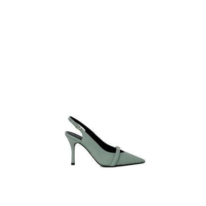 Furla Green Leather Sandal - EU38/US8