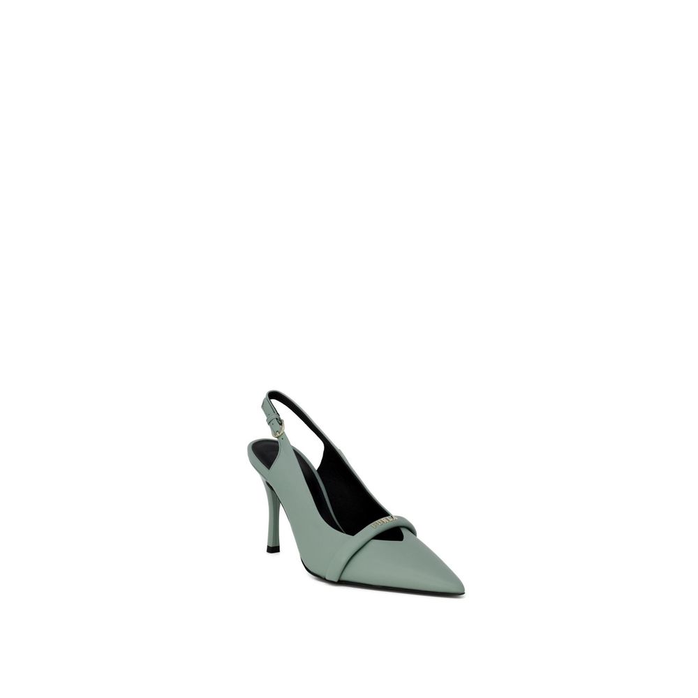 Furla Green Leather Sandal