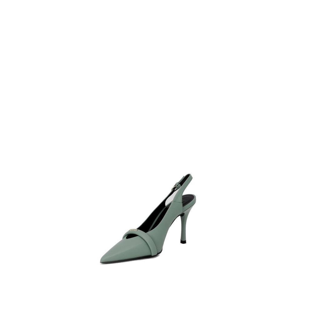 Furla Green Leather Sandal - EU38/US8