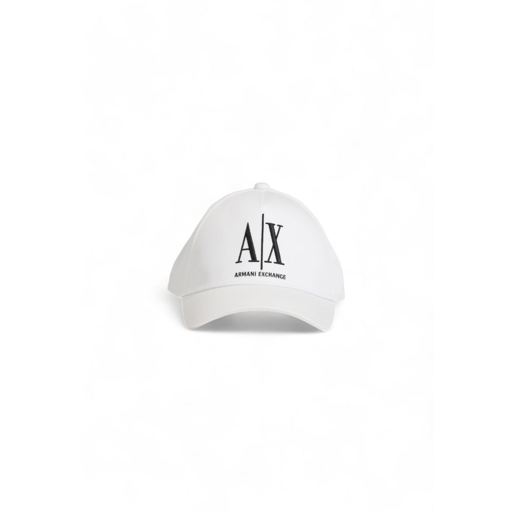 Armani Exchange White Cotton Hats & Cap - UNI