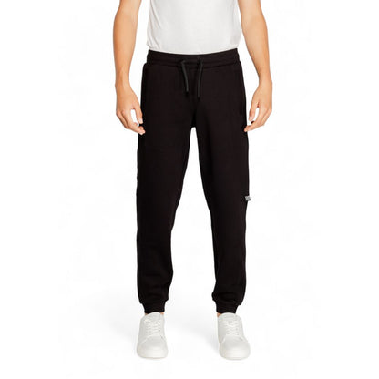 EA7 Emporio Armani Black Cotton Jeans & Pant - IT46 | M