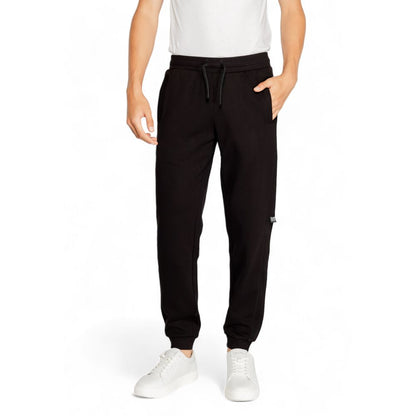 EA7 Emporio Armani Black Cotton Jeans & Pant - IT46 | M