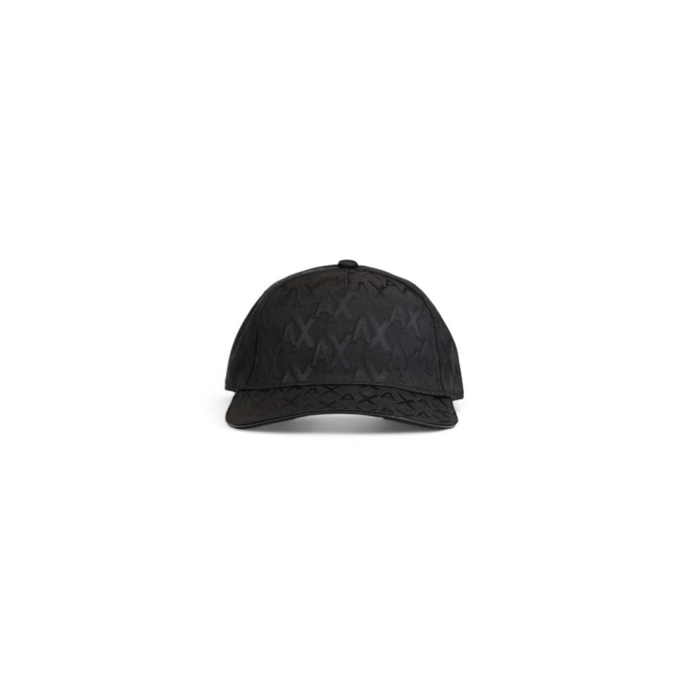 Armani Exchange Black Polyester Hats & Cap - UNI