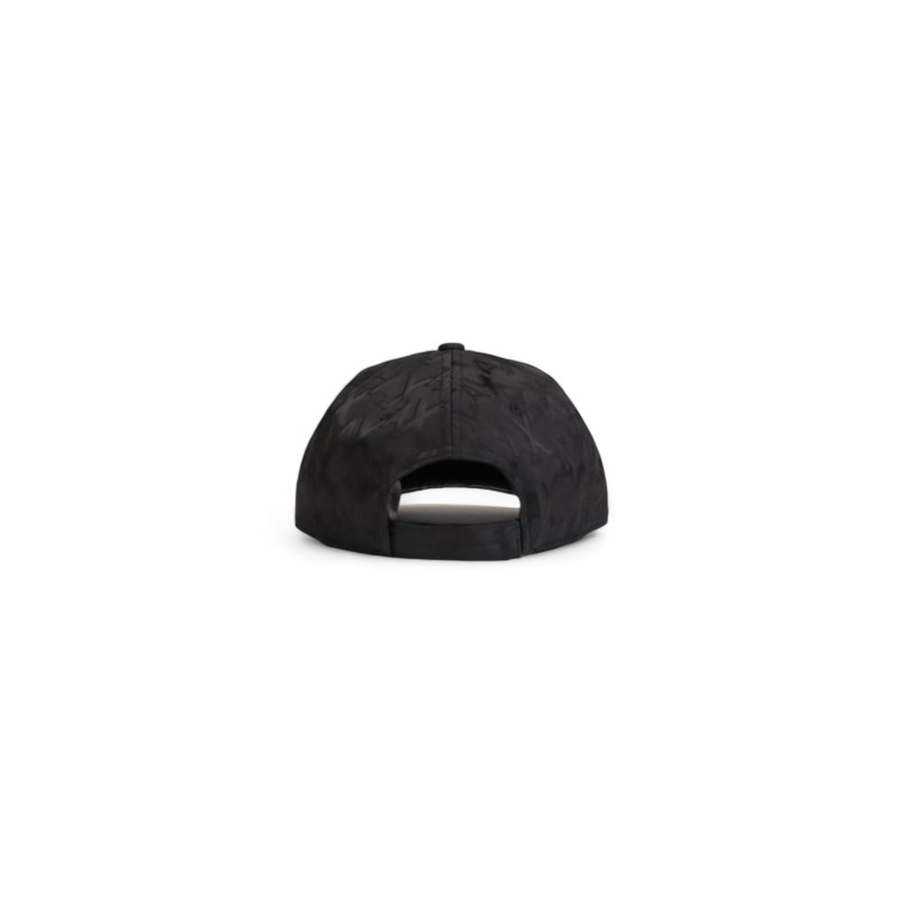 Armani Exchange Black Polyester Hats & Cap - UNI