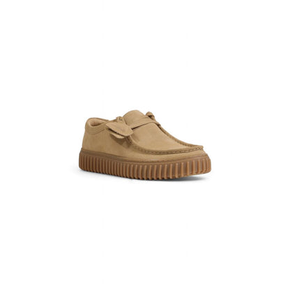 Clarks Beige Suede Leather Casual - EU40/US7