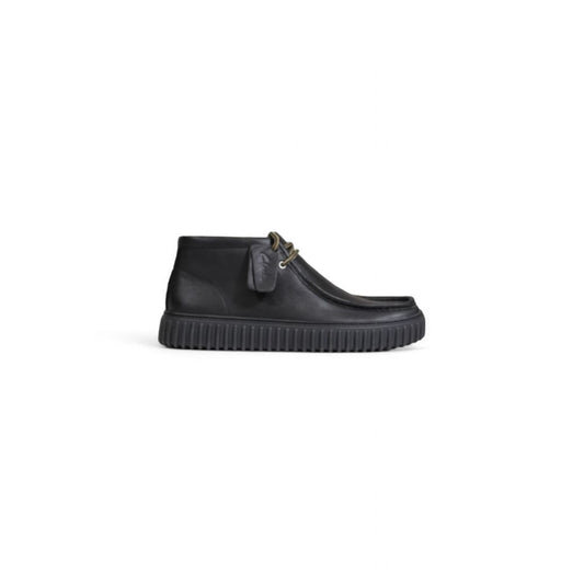 Clarks Black Leather Casual - EU42.5/US9.5