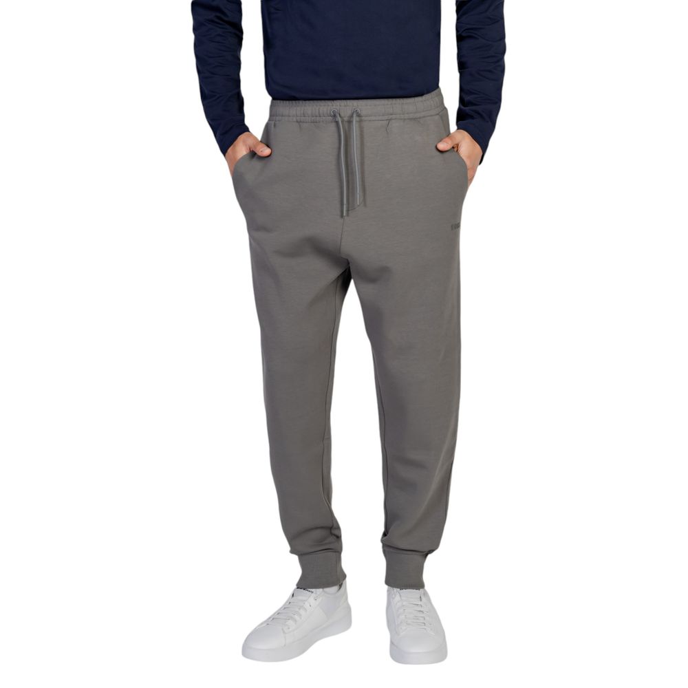 Hugo Boss Gray Cotton Jeans & Pant