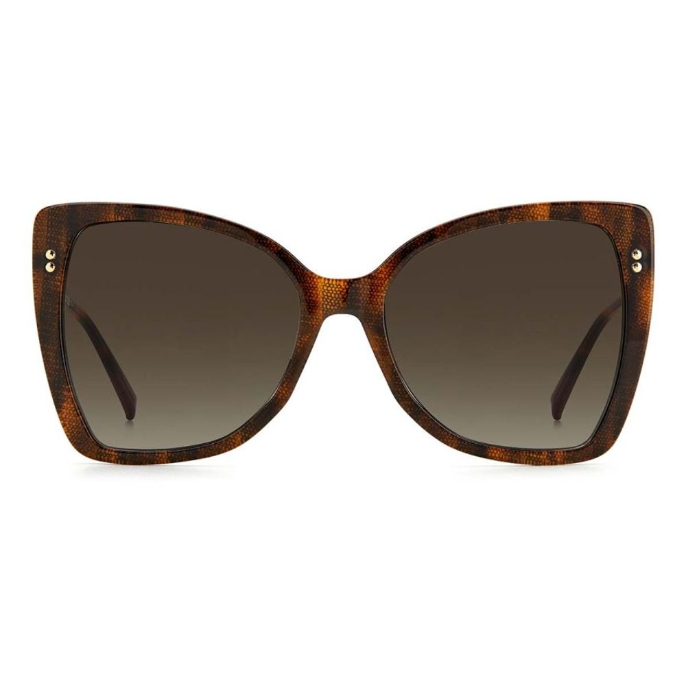 Missoni Brown Metal Sunglasses