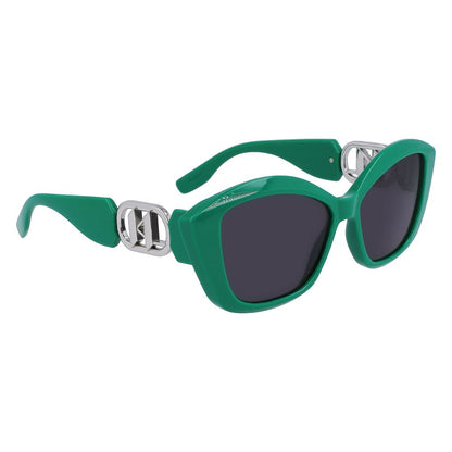 Karl Lagerfeld Green Injected Sunglasses