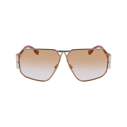 Karl Lagerfeld Gray Metal Sunglasses