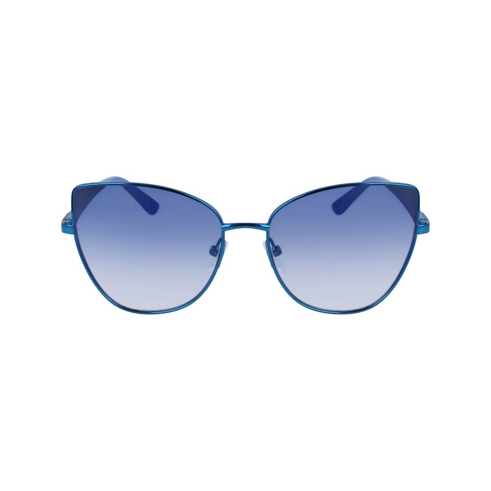 Karl Lagerfeld Blue Metal Sunglasses