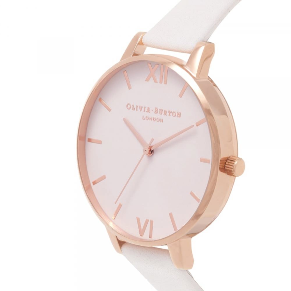 Olivia Burton White Leather Leather Watch