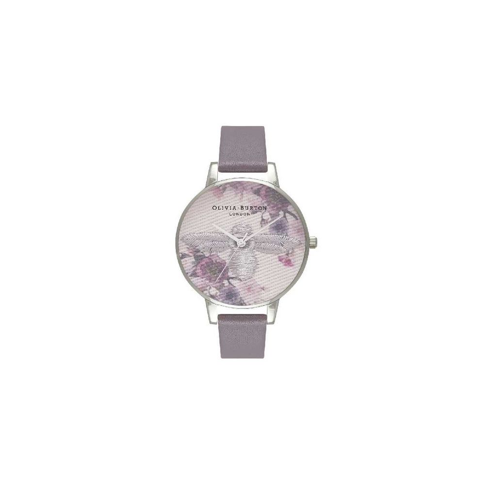 Olivia Burton Gray Leather Leather Watch