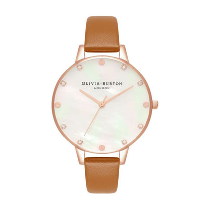 Olivia Burton Brown Leather Leather Watch