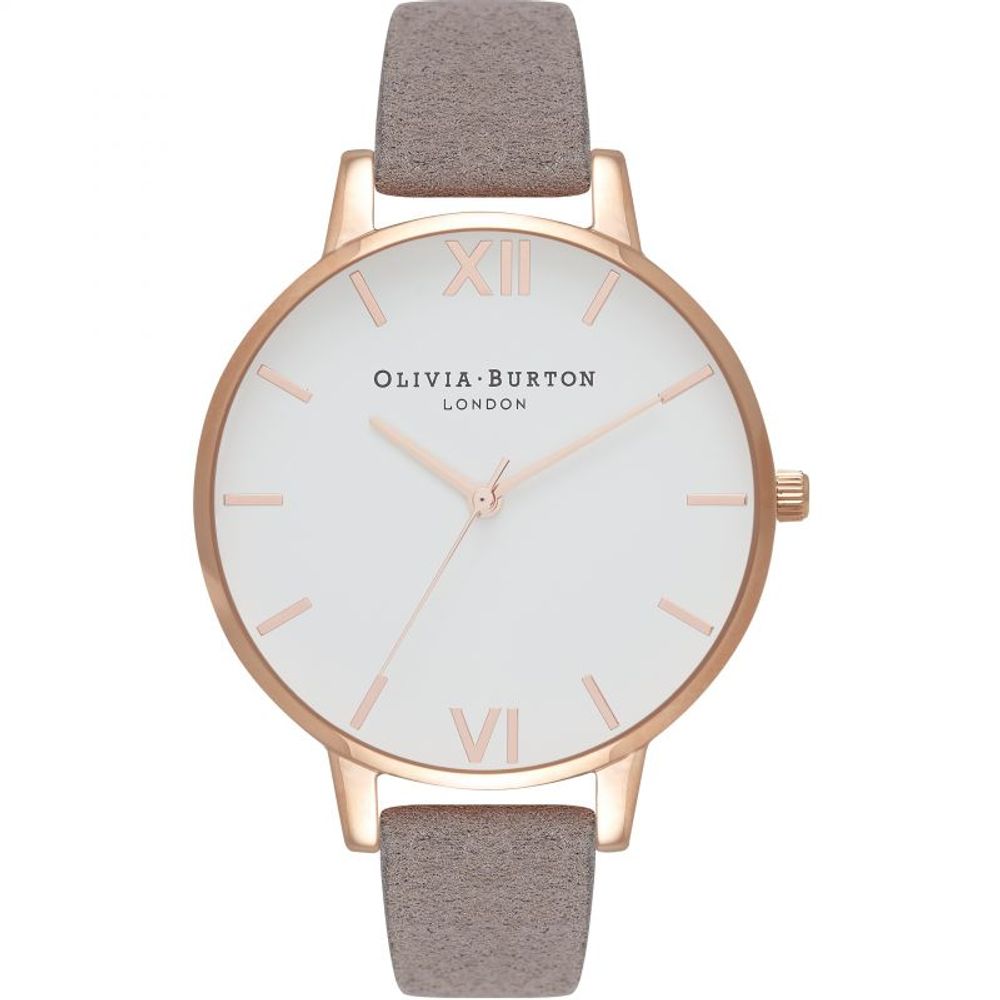 Olivia Burton Gray Leather Leather Watch