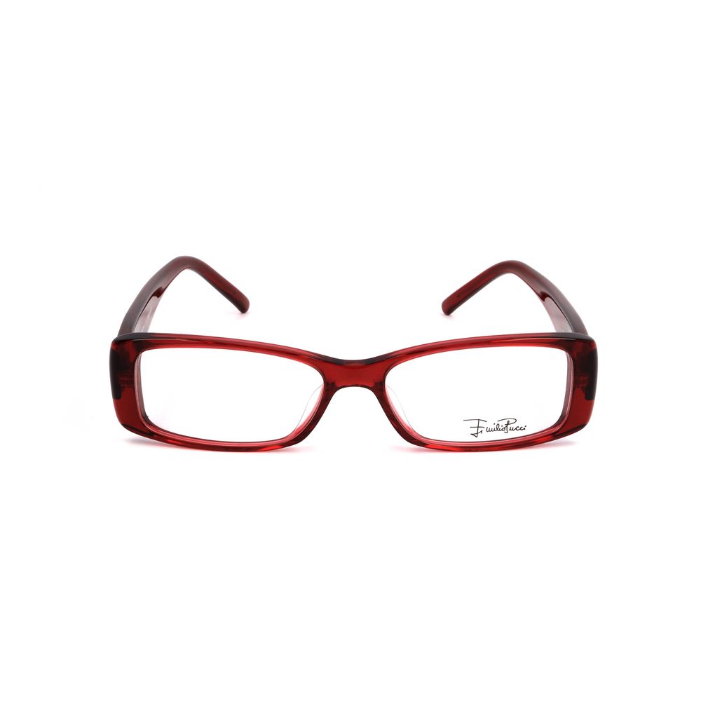 Emilio Pucci Red Plastic Frames