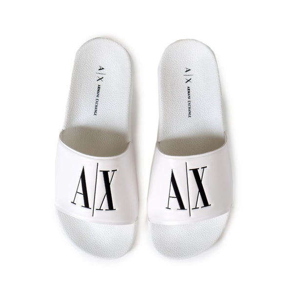 Armani Exchange White Polyethylene Sandal - EU35/US5