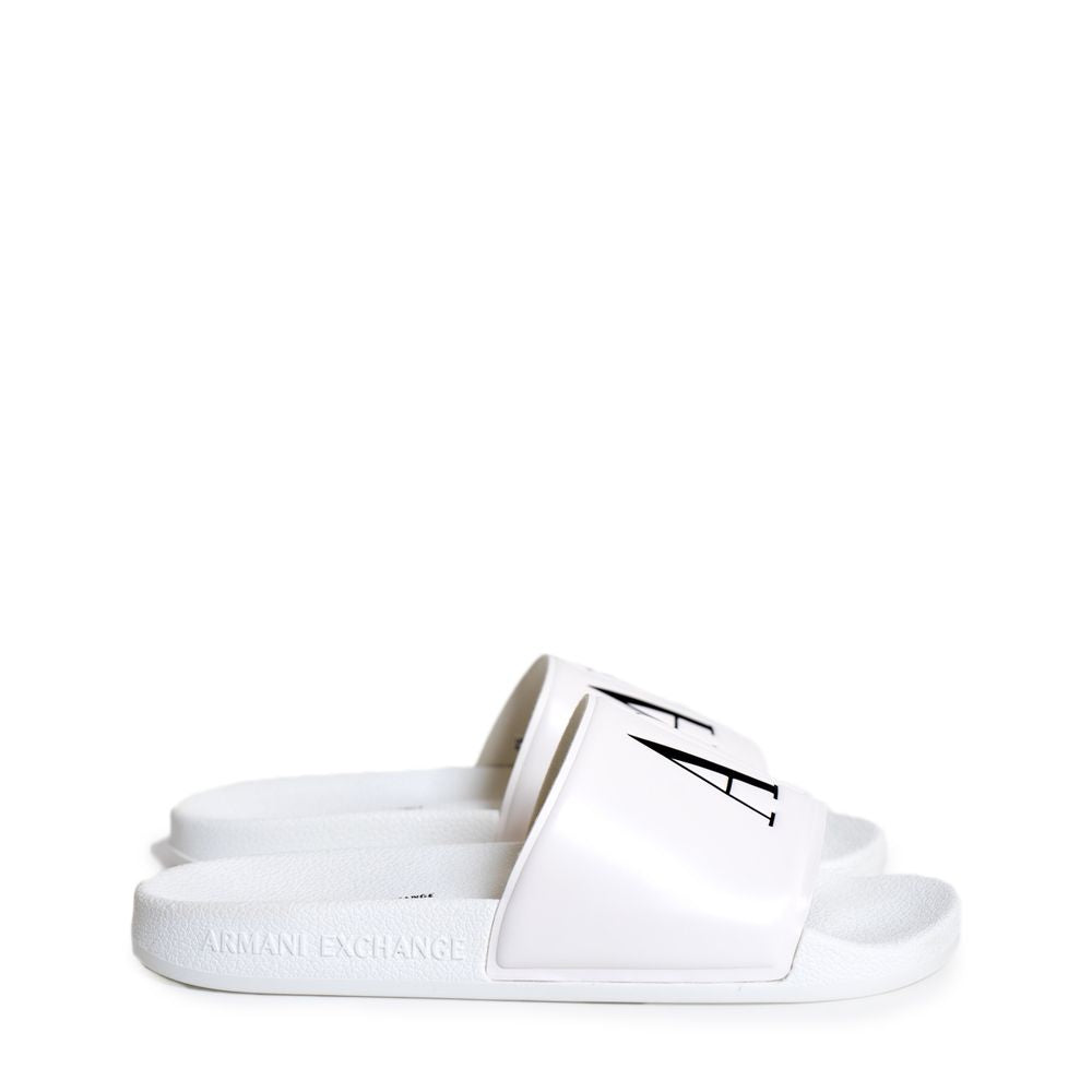 Armani Exchange White Polyethylene Sandal - EU35/US5