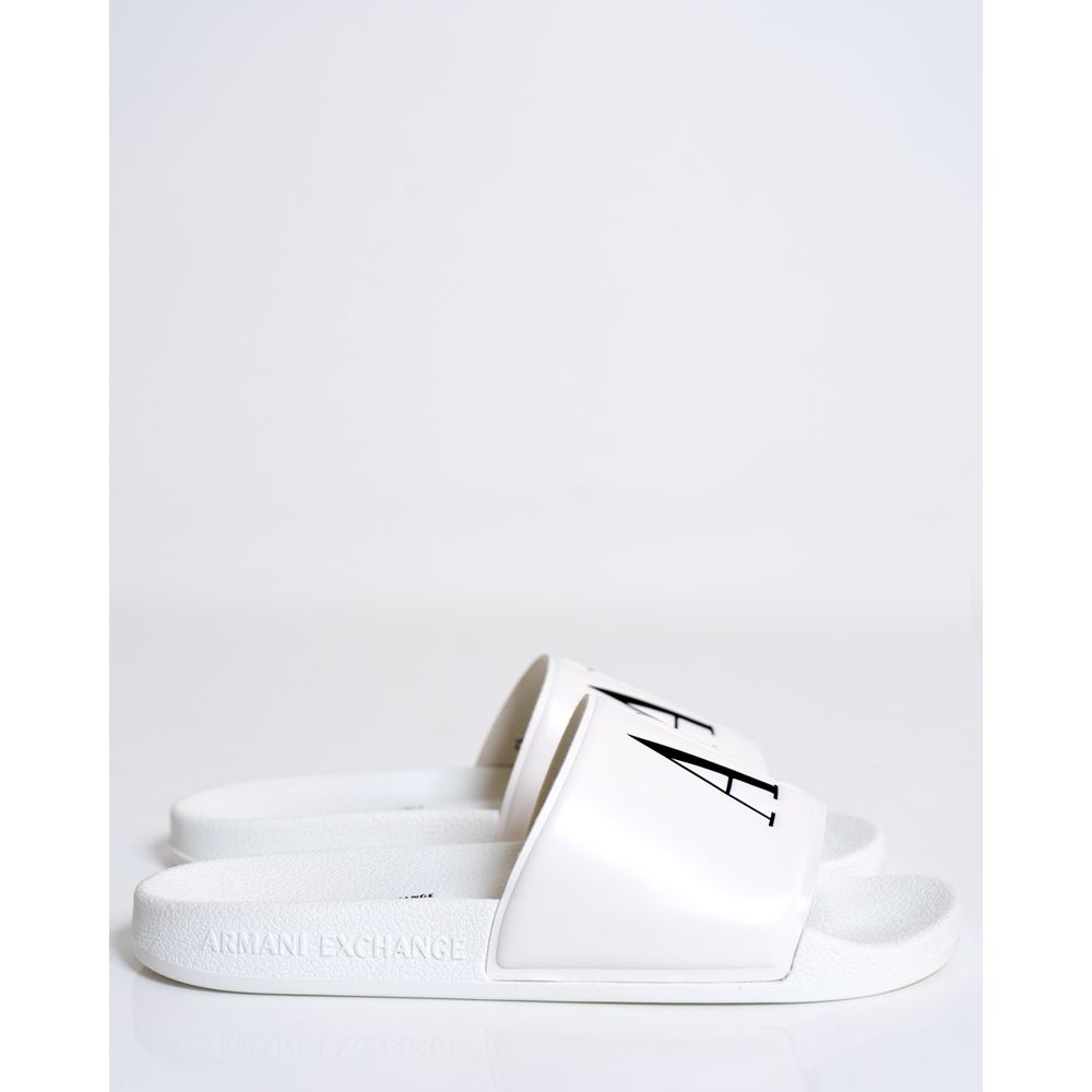 Armani Exchange White Polyethylene Sandal - EU35/US5