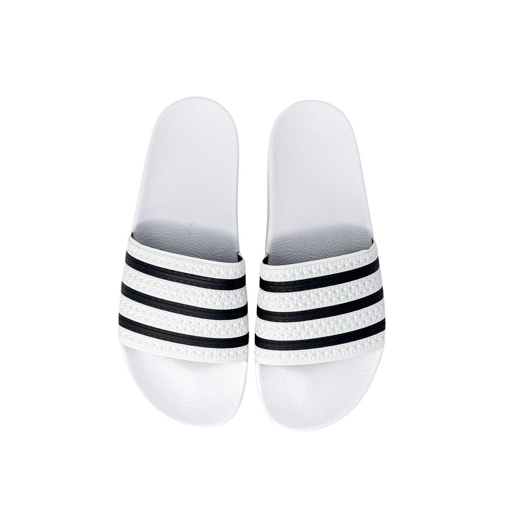 Adidas White Polyester Sandal - EU39/US6