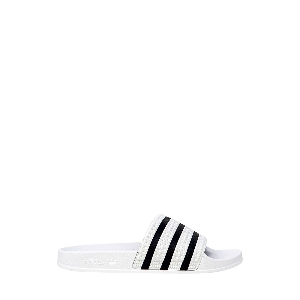 Adidas White Polyester Sandal - EU39/US6