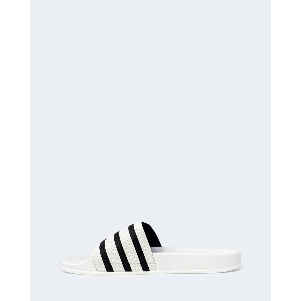 Adidas White Polyester Sandal - EU39/US6