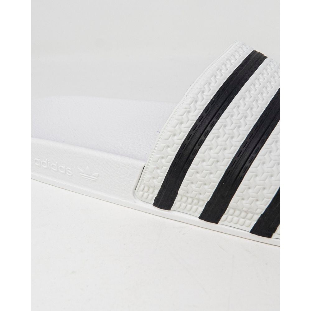 Adidas White Polyester Sandal - EU39/US6