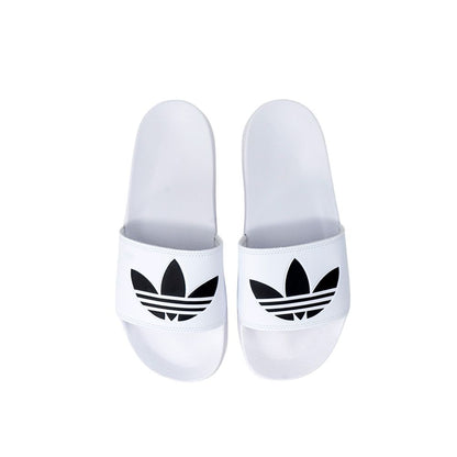 Adidas White Polyester Sandal - EU39/US6