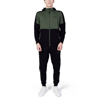 EA7 Emporio Armani Green Cotton Sweatsuit - IT44 | S