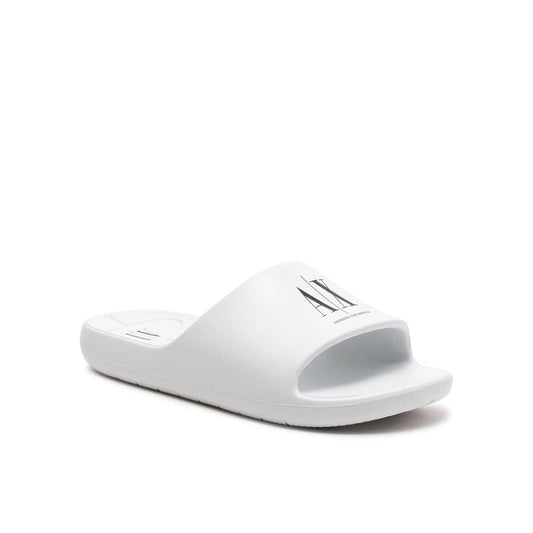 Armani Exchange White Polyethylene Sandal - EU35/US5