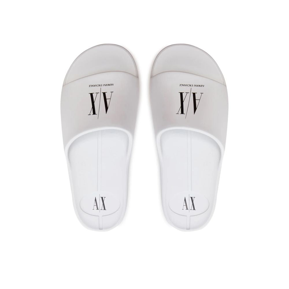 Armani Exchange White Polyethylene Sandal - EU35/US5