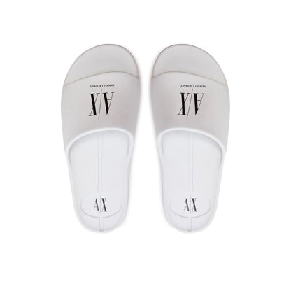 Armani Exchange White Polyethylene Sandal - EU35/US5