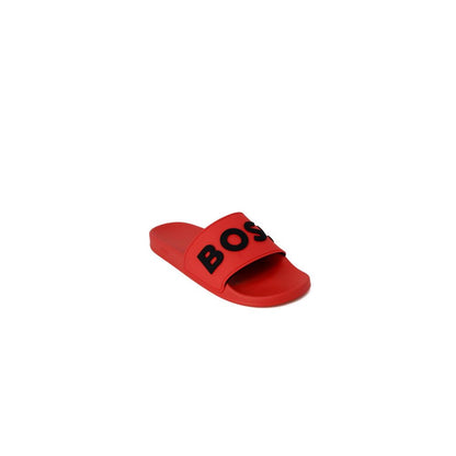 Hugo Boss Red Polyethylene Sandal - EU40/US7