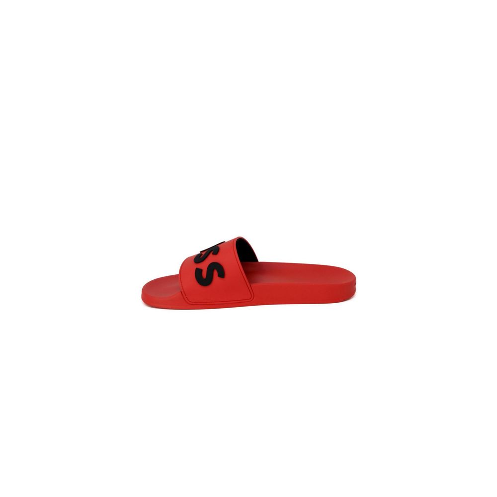 Hugo Boss Red Polyethylene Sandal - EU40/US7