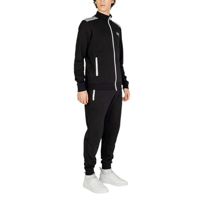 EA7 Emporio Armani Black Cotton Sweatsuit - IT44 | S