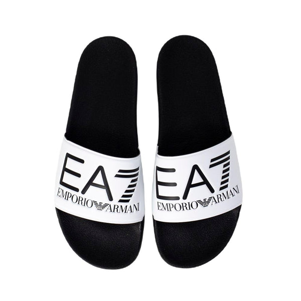 EA7 Emporio Armani Black And White Polyethylene Sandal - EU36/US6